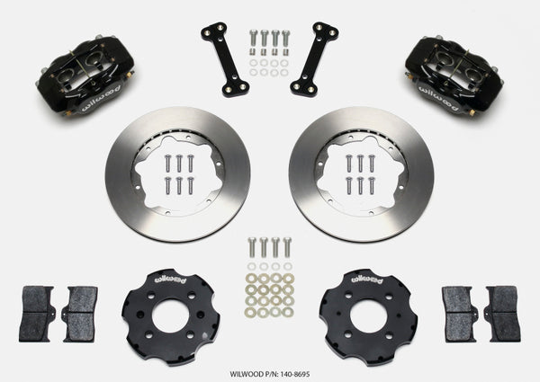 Wilwood Forged Dynalite Front Hat Kit 11.00in Integra/Civic w/Fac.240mm Rtr - Bull Strap