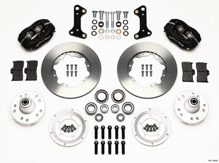 Wilwood Forged Dynalite Front Kit 11.00in 67-69 Camaro 64-72 Nova Chevelle - Bull Strap