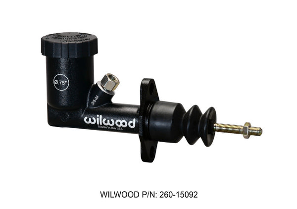 Wilwood GS Remote Master Cylinder - .810in Bore - Bull Strap