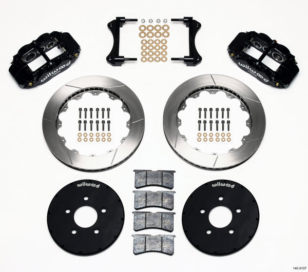 Wilwood Narrow Superlite 6R Front Hat Kit 12.88in 1994-2004 Mustang - Bull Strap