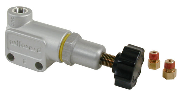 Wilwood Proportioning Valve - Knob Adjust - Bull Strap