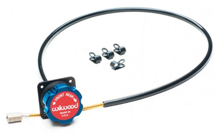 Wilwood Remote Brake Bias Adjuster Cable - Bull Strap