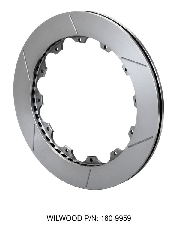 Wilwood Rotor-GT48 Vented Iron-RH 12.88 x .810 - 12 on 8.75in - Bull Strap