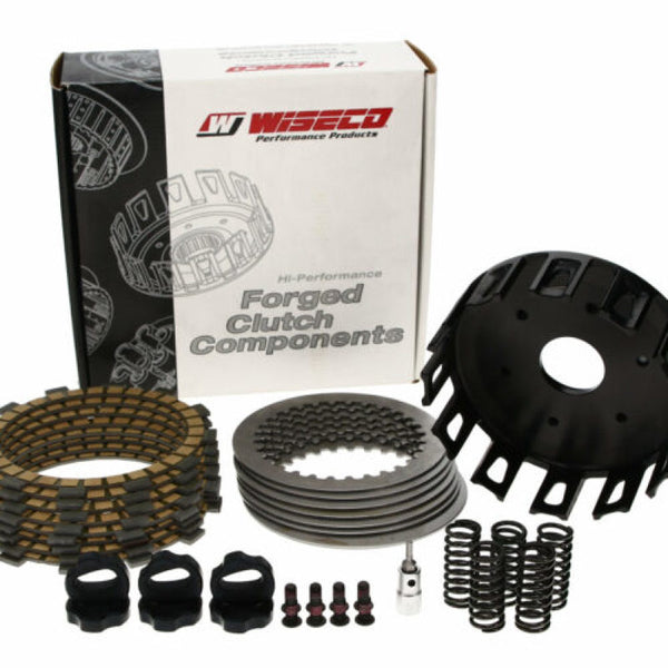 Wiseco 04-14 Honda TRX450R Clutch Basket - Bull Strap