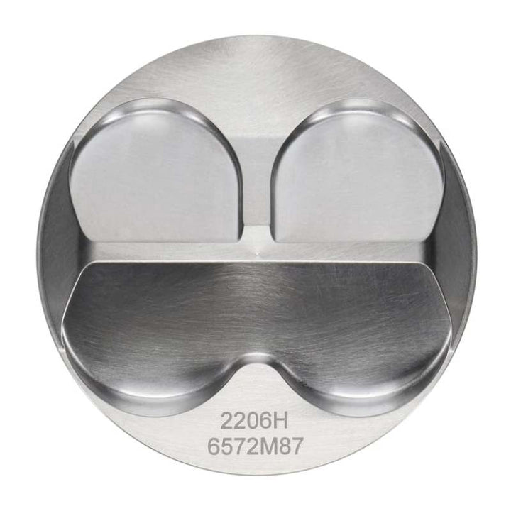 Wiseco Honda 4v DOME +6.5cc STRUTTED 87MM Piston Shelf Stock Kit - Bull Strap