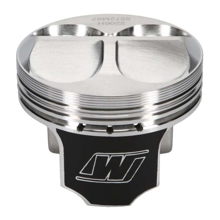Wiseco Honda 4v DOME +6.5cc STRUTTED 87MM Piston Shelf Stock Kit - Bull Strap