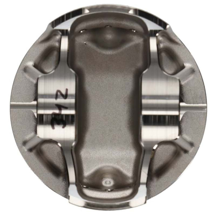 Wiseco Mitsu Evo 4-9 4G63 Asymmetric Skirt Bore 85.50mm - Size +.020  - CR 9.5 Piston Set - Bull Strap