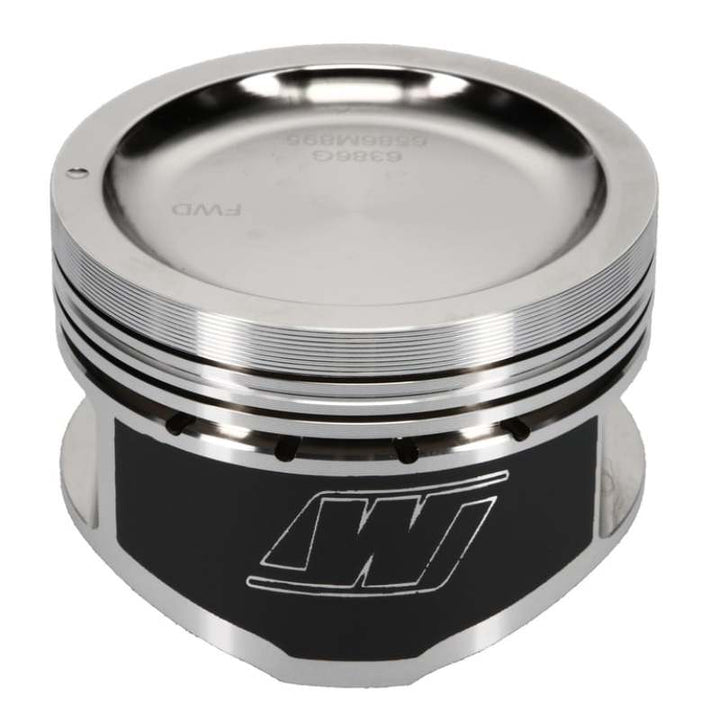 Wiseco Nissan KA24 Dished 9:1 CR 89.5 Piston Kit - Bull Strap