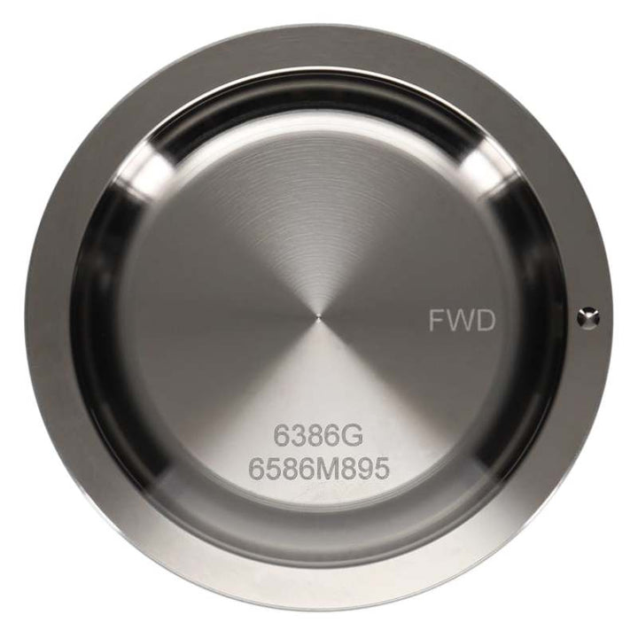 Wiseco Nissan KA24 Dished 9:1 CR 89.5 Piston Kit - Bull Strap