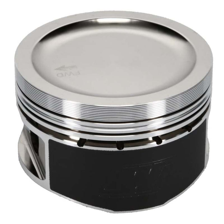 Wiseco Nissan SR20/SR20DET Turbo -12cc Dish 9.1:1 CR 87mm Shelf Stock Piston Kit - Bull Strap