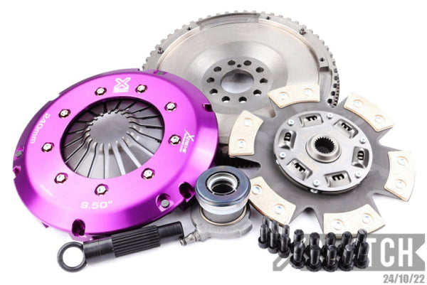 XClutch 05-07 Volvo S40 T5 2.5L Stage 2R Extra HD Sprung Ceramic Clutch Kit - Bull Strap