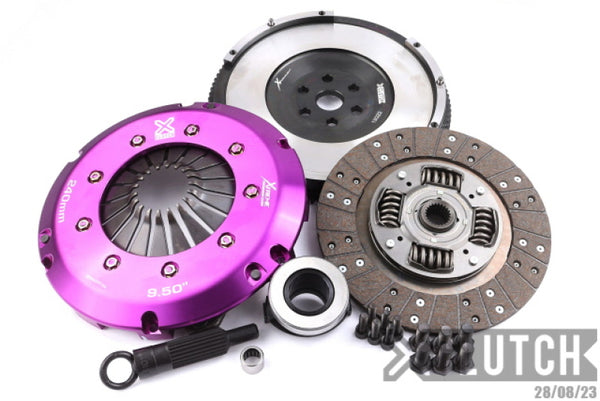 XClutch 06-07 Mazda Mazdaspeed 3 2.3L Turbo Stage 1 Sprung Organic Clutch Kit - Bull Strap