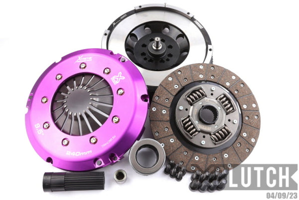 XClutch 07-10 BMW 335i Base 3.0L Stage 1 Sprung Organic Clutch Kit (8 Bolt/PB in Input Shaft) - Bull Strap