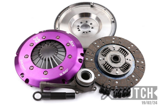 XClutch 08-09 Audi A3 Sportback 2.0L Stage 1 Sprung Organic Clutch Kit - Bull Strap