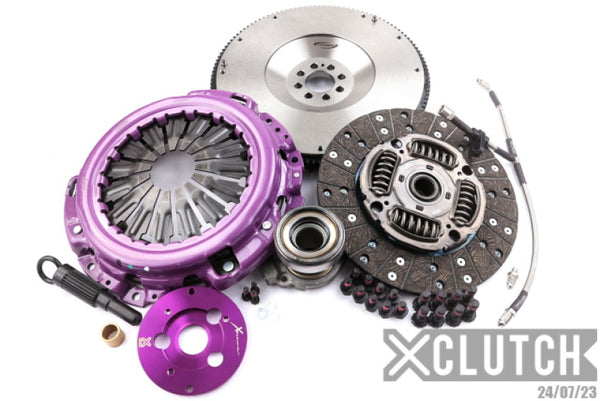 XClutch 09-20 Nissan 370Z Touring Sport 3.7L Stage 1 Sprung Organic Clutch Kit - Bull Strap