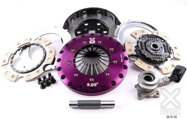 XClutch 13-18 Ford Focus ST 2.0L 9in Twin Sprung Ceramic Clutch Kit - Bull Strap