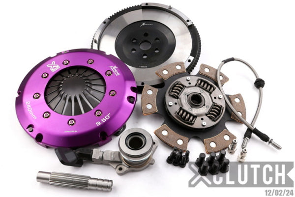 XClutch 13-18 Ford Focus ST 2.0L Stage 2R Extra HD Sprung Ceramic Clutch Kit - Bull Strap