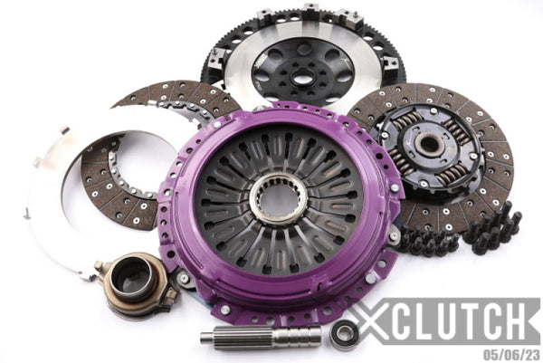 XClutch 15-21 Subaru WRX STi Base 2.5L 10.5in Twin Sprung Organic Clutch Kit - Bull Strap