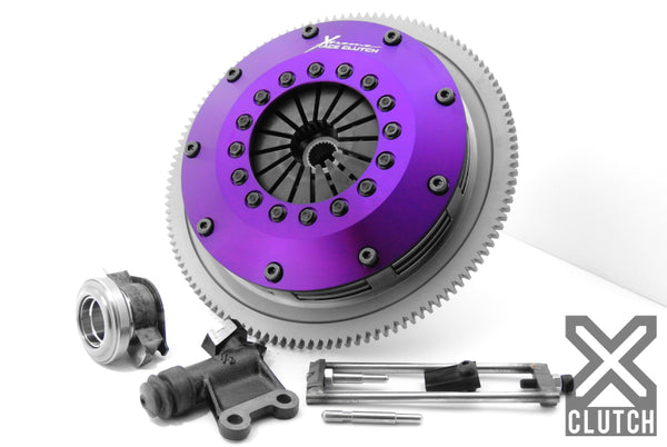 XClutch 15-21 Subaru WRX STi Base 2.5L 8in Twin Sprung Ceramic Clutch Kit - Bull Strap