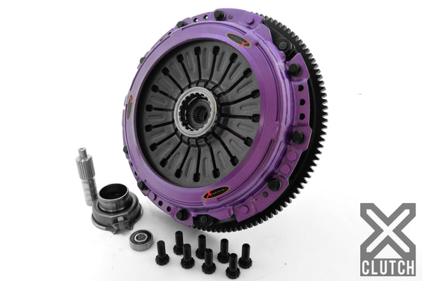 XClutch 15-21 Subaru WRX STi Base 2.5L 9in Twin Solid Organic Clutch Kit - Bull Strap