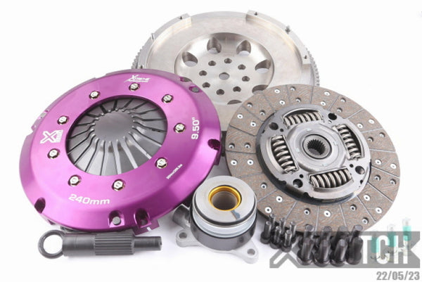 XClutch 23-24 Toyota GR Corolla Morizo Edition 1.6L Stage 1 Sprung Organic Clutch Kit - Bull Strap