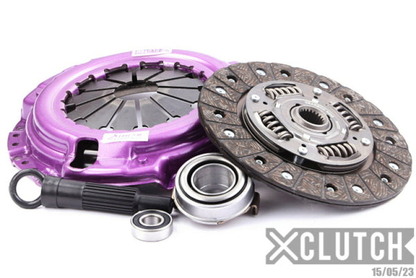 XClutch 90-93 Mazda Miata SE 1.6L Stage 1 Sprung Organic Clutch Kit - Bull Strap