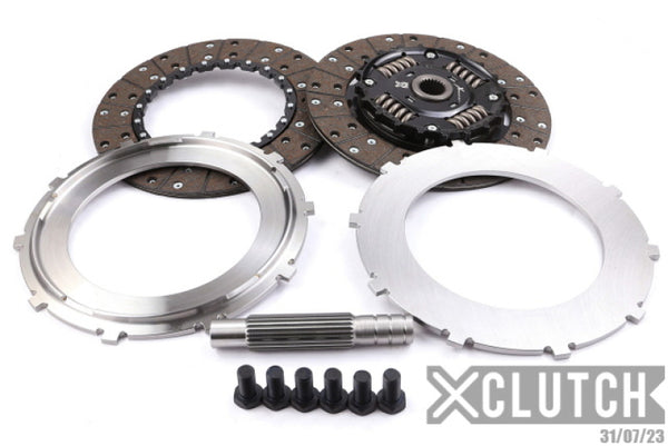 XClutch Ford 9in Twin Sprung Organic Multi-Disc Service Pack - Bull Strap