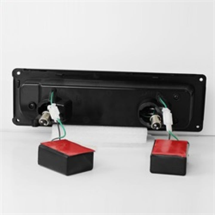 xTune 92-94 Blazer Full Size Corner/LED Bumper Headlights Smoke HD-JH-CCK88-LED-AM-SM-SET - Bull Strap
