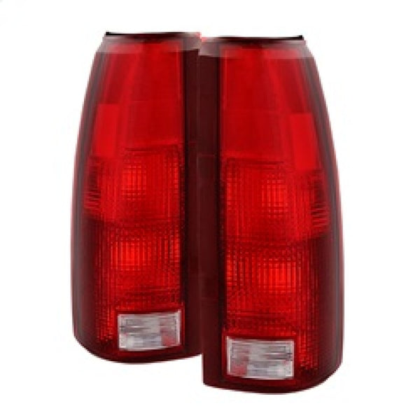 xTune Chevy Blazer Full Size 92-94 / Cadillac Escalade 99-00 Tail Light OEM ALT-JH-CCK88-OE-RC - Bull Strap