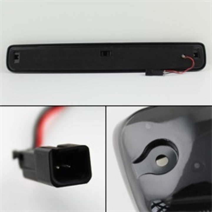 xTune Chevy Silverado 07-13 Amber LED Cab Roof Lights Clear ACC-LED-CS07-CR-C - Bull Strap