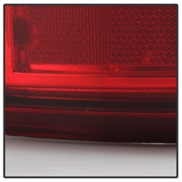 xTune Chevy Silverado 1500/2500/3500 03-06 LED Tail Lights Red Clear ALT-ON-CS03-LED-RC - Bull Strap
