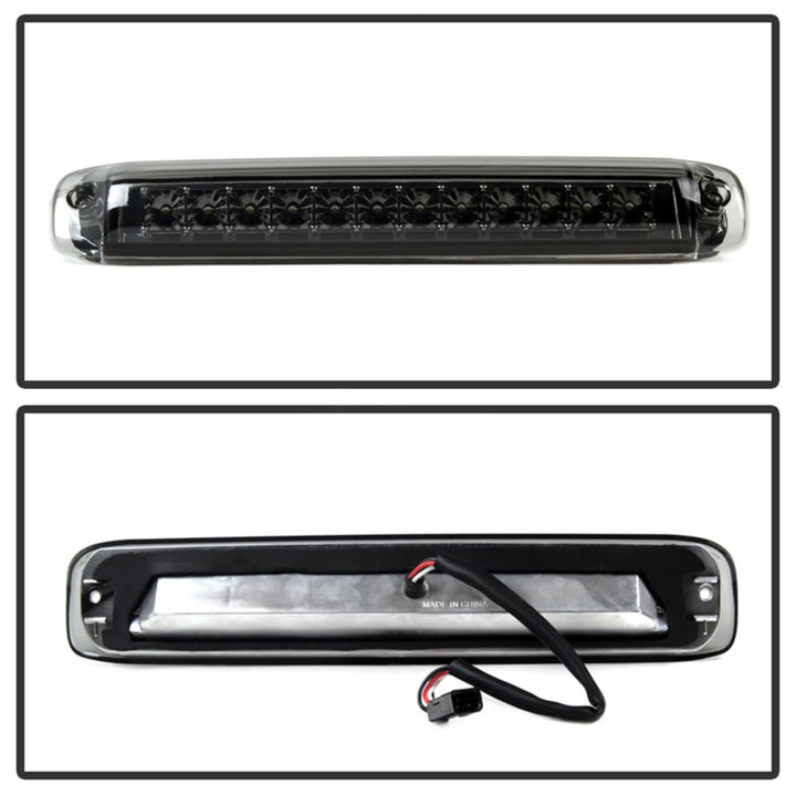 Xtune Chevy Silverado 99-06 / GMC Sierra 99-06 LED 3rd Brake Light Smoked BKL-CSIL99-LED-SM - Bull Strap