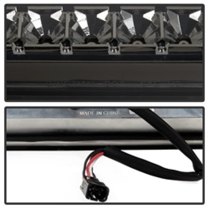 Xtune Chevy Silverado 99-06 / GMC Sierra 99-06 LED 3rd Brake Light Smoked BKL-CSIL99-LED-SM - Bull Strap