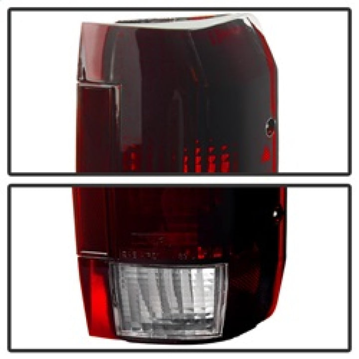 xTune Ford Bronco F150 F250 F350 F450 92-96 OE Style Tail Lights Red Smoked ALT-JH-FB92-OE-RSM - Bull Strap