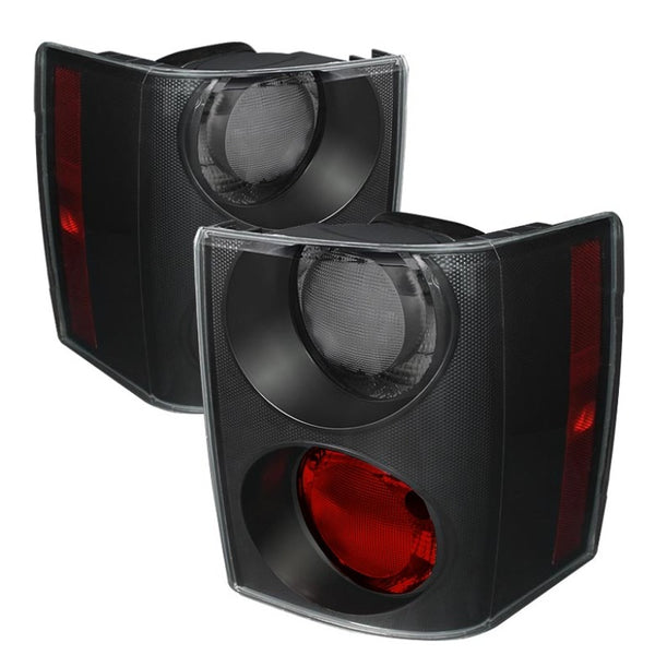 xTune Land Rover Range Rover 06-09 Euro Style Tail Lights Red Smoked ALT-JH-LRRR06-RS - Bull Strap