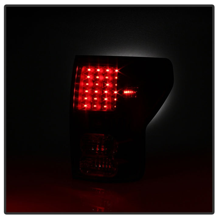 xTune Toyota Tundra 07-13 LED Tail Lights Black ALT-ON-TTU07-LED-BK - Bull Strap