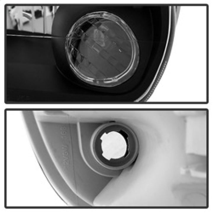 xTune Toyota Tundra Double Cab 05-06 OEM Style Headlights & Corner Lights Black HD-JH-TTUN05-AM-BK - Bull Strap
