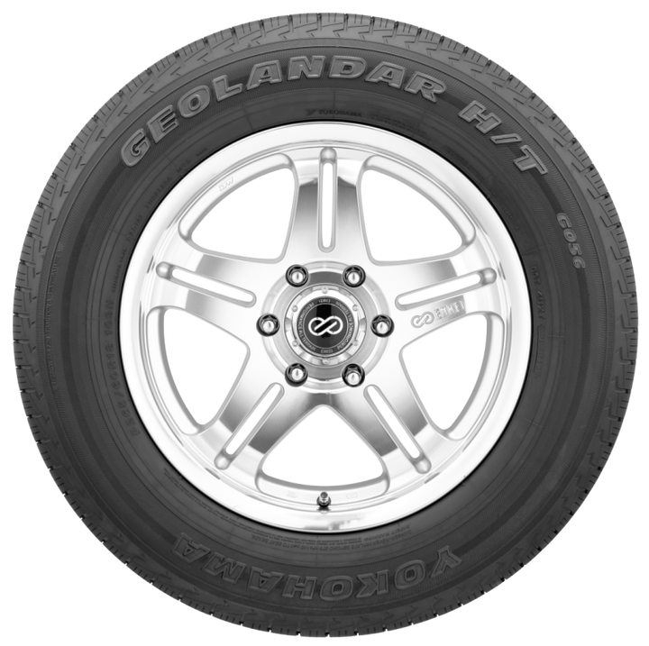 Yokohama Geolandar H/T G056 Tire - LT235/80R17 120/117R - Bull Strap