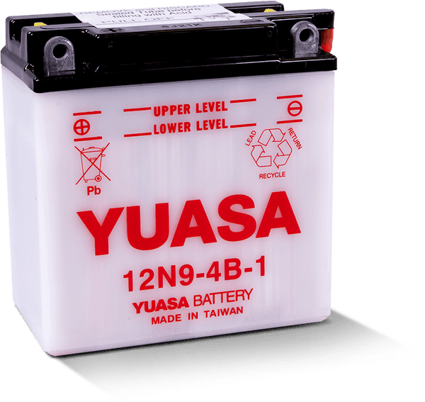 Yuasa 12N9-4B-1 Conventional 12-Volt Battery - Bull Strap