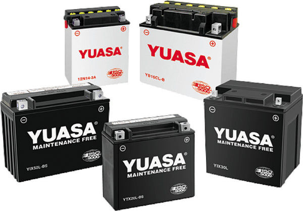 Yuasa 6N2-2A Conventional 6-Volt Battery - Bull Strap