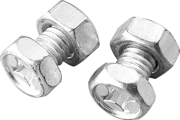 Yuasa 6mm Nut & Bolt Set - 2 Sets - Bull Strap