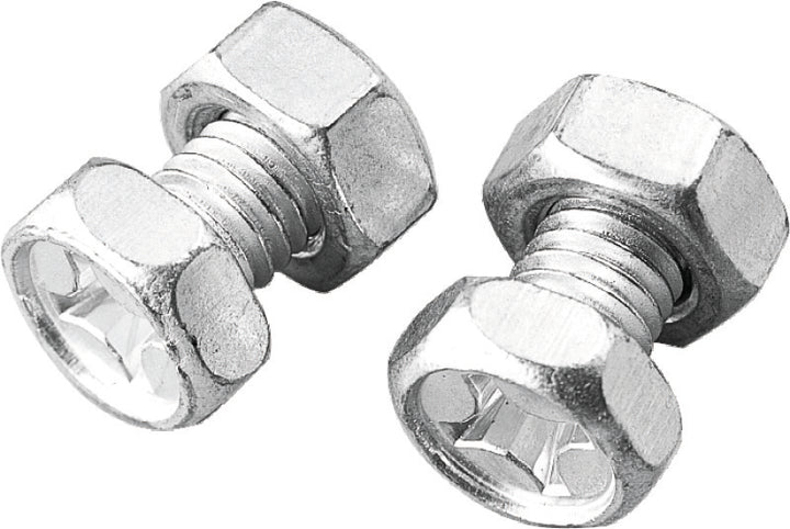 Yuasa 6mm Nut & Bolt Set - 2 Sets - Bull Strap