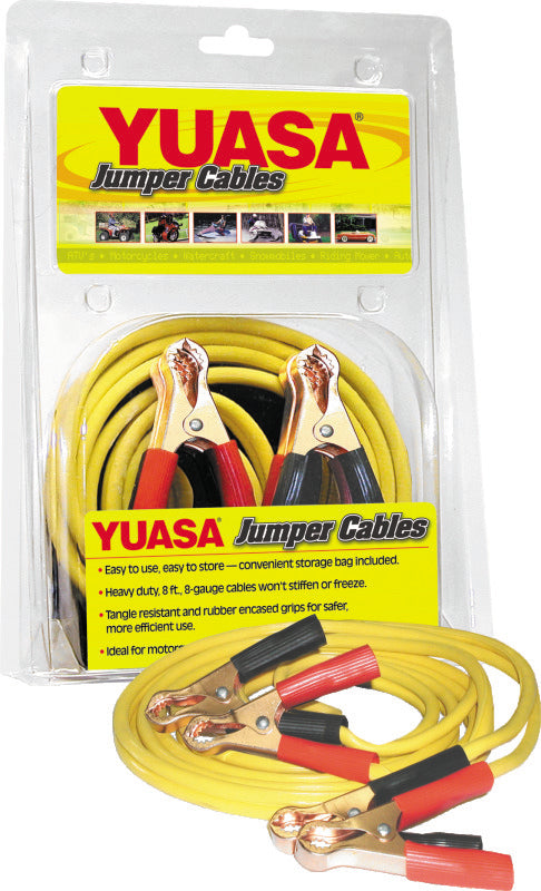 Yuasa Jumper Cables - Bull Strap