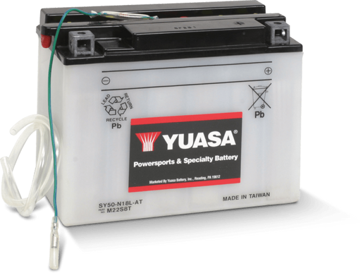 Yuasa Y50-N18L-A Yumicron 12-Volt Battery - Bull Strap