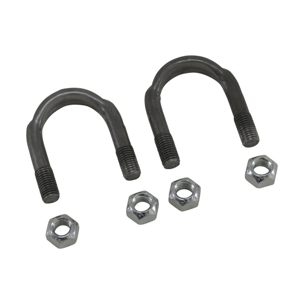 Yukon Gear 1310 and 1330 U/Bolt Kit (2 U-Bolts and 4 Nuts) For 9in Ford - Bull Strap