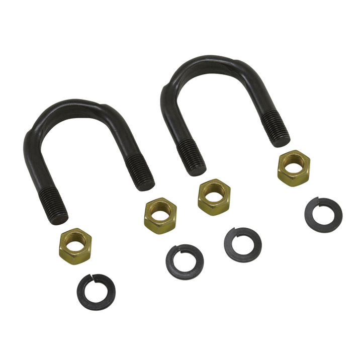 Yukon Gear 1350 & 1410 U/Joint U-Bolts / 3/8in X 1-11/16in / Kit - Bull Strap