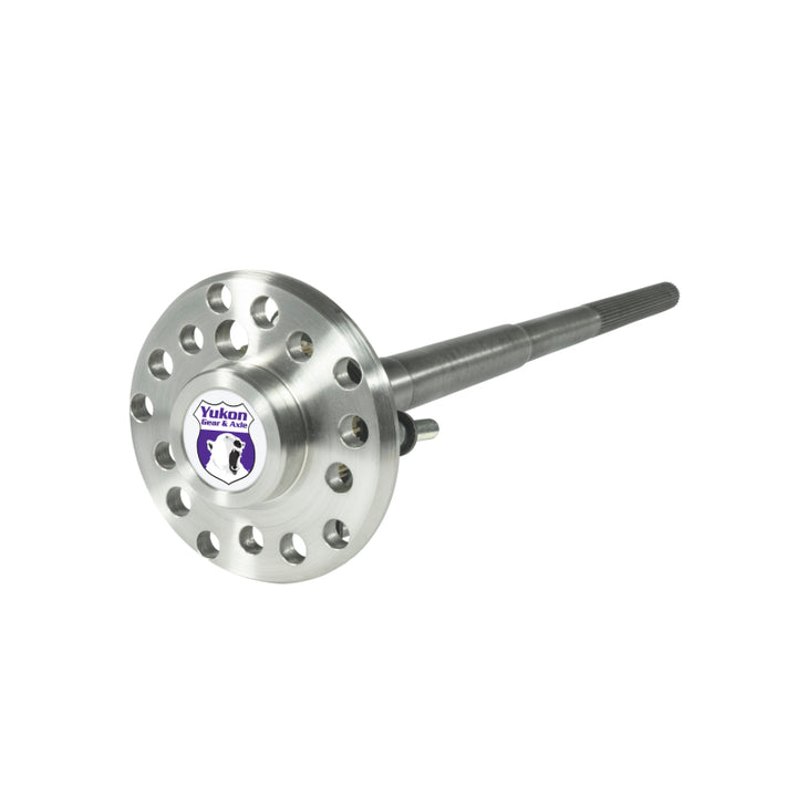 Yukon Gear 4340 Chromoly Axle for Jeep Non-Rubicon JK Rear 30 spline 32in Long - Bull Strap