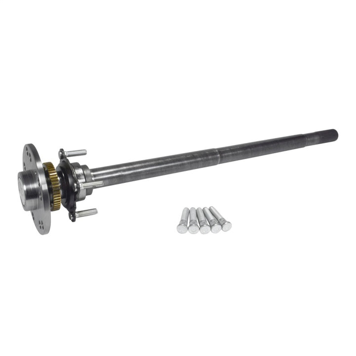 Yukon Gear 4340 Chromoly Axle for Jeep Non-Rubicon JK Rear 30 spline 32in Long - Bull Strap