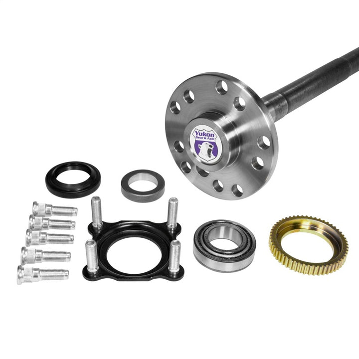 Yukon Gear 4340 Chromoly Axle for Jeep Rubicon JK Rear Right 32 spline 32.6in Long - Bull Strap