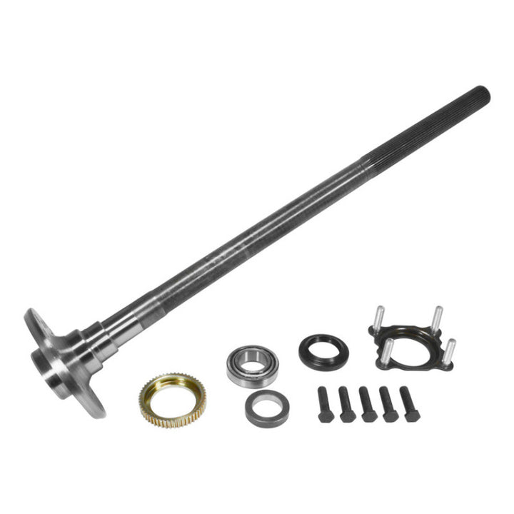 Yukon Gear 4340 Chromoly Axle for Jeep Rubicon JK Rear Right 32 spline 32.6in Long - Bull Strap